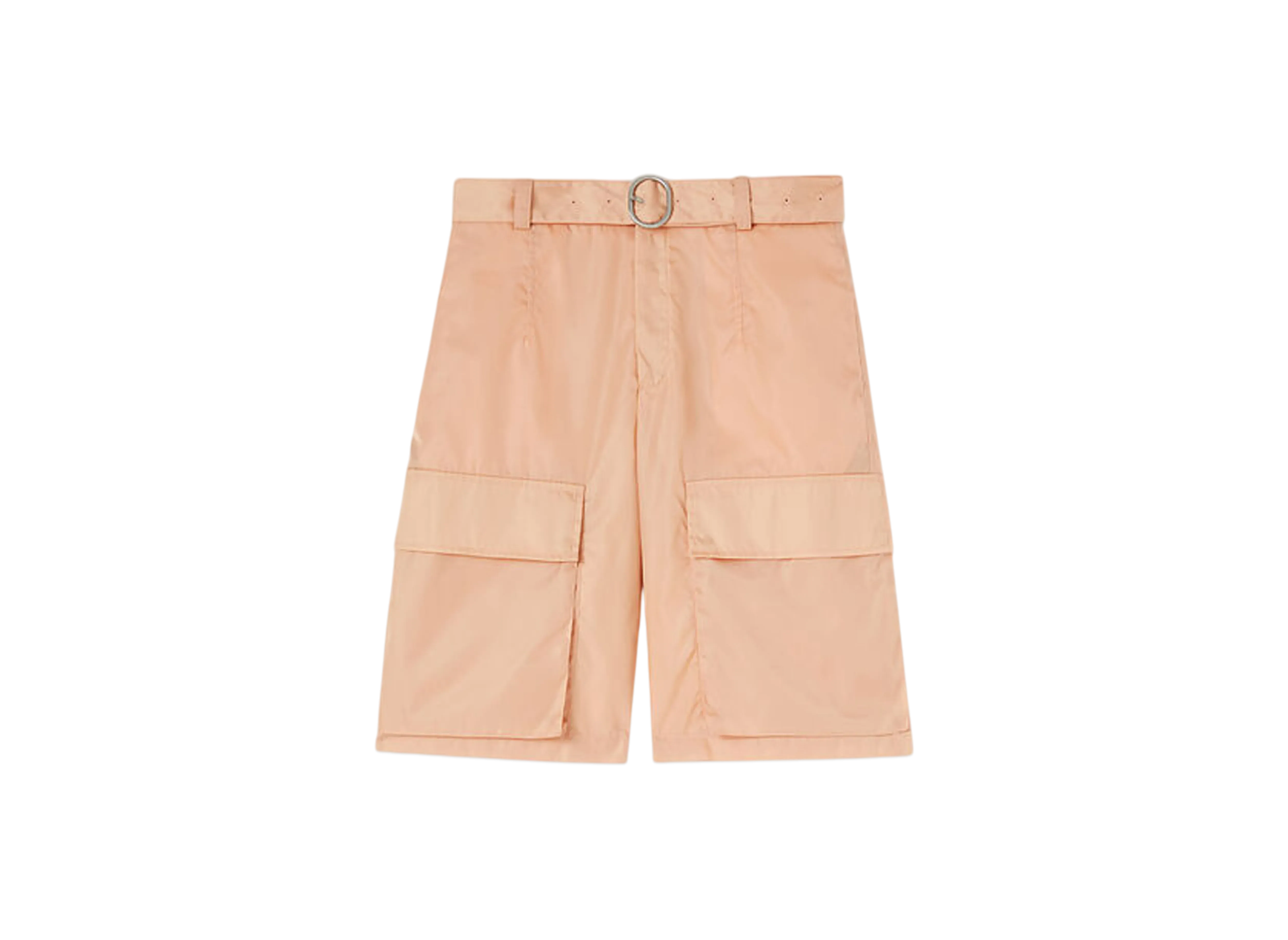 Jil Sander Men's Belted Shorts "Pink Salt"