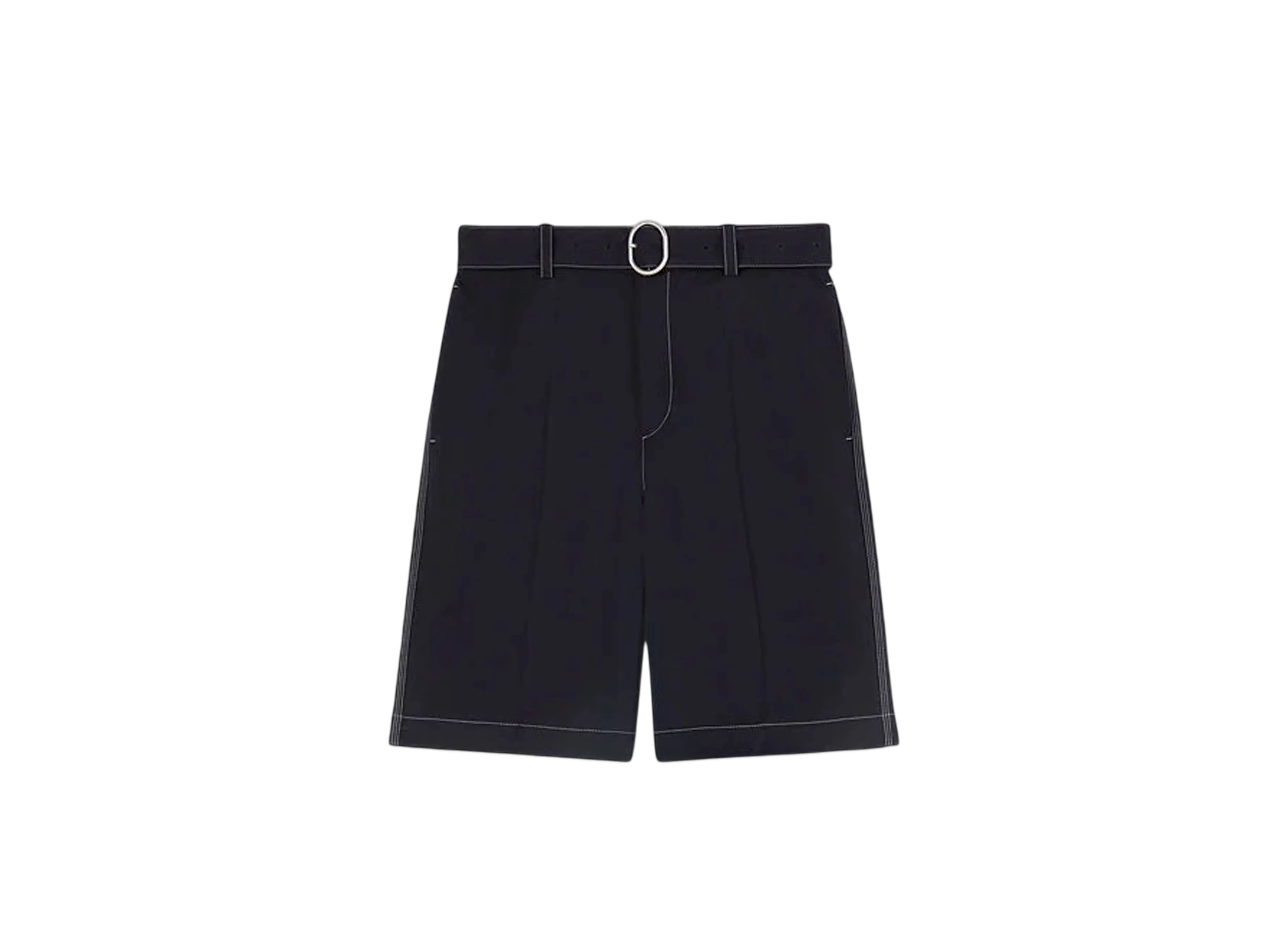Jil Sander Men's Belted Shorts "Midnight"