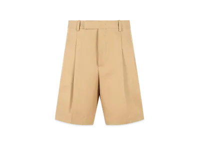 Jil Sander Cotton Bermuda Shorts "Beige"