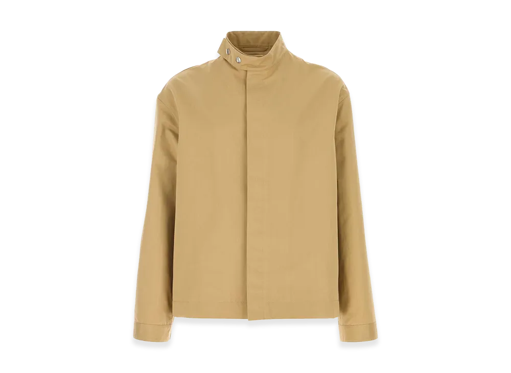 Jil Sander Cotton Blend Jacket "Beige"