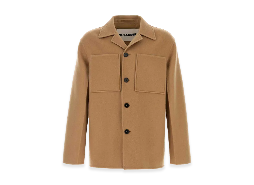 Jil Sander Flannel Shirt "Camel"