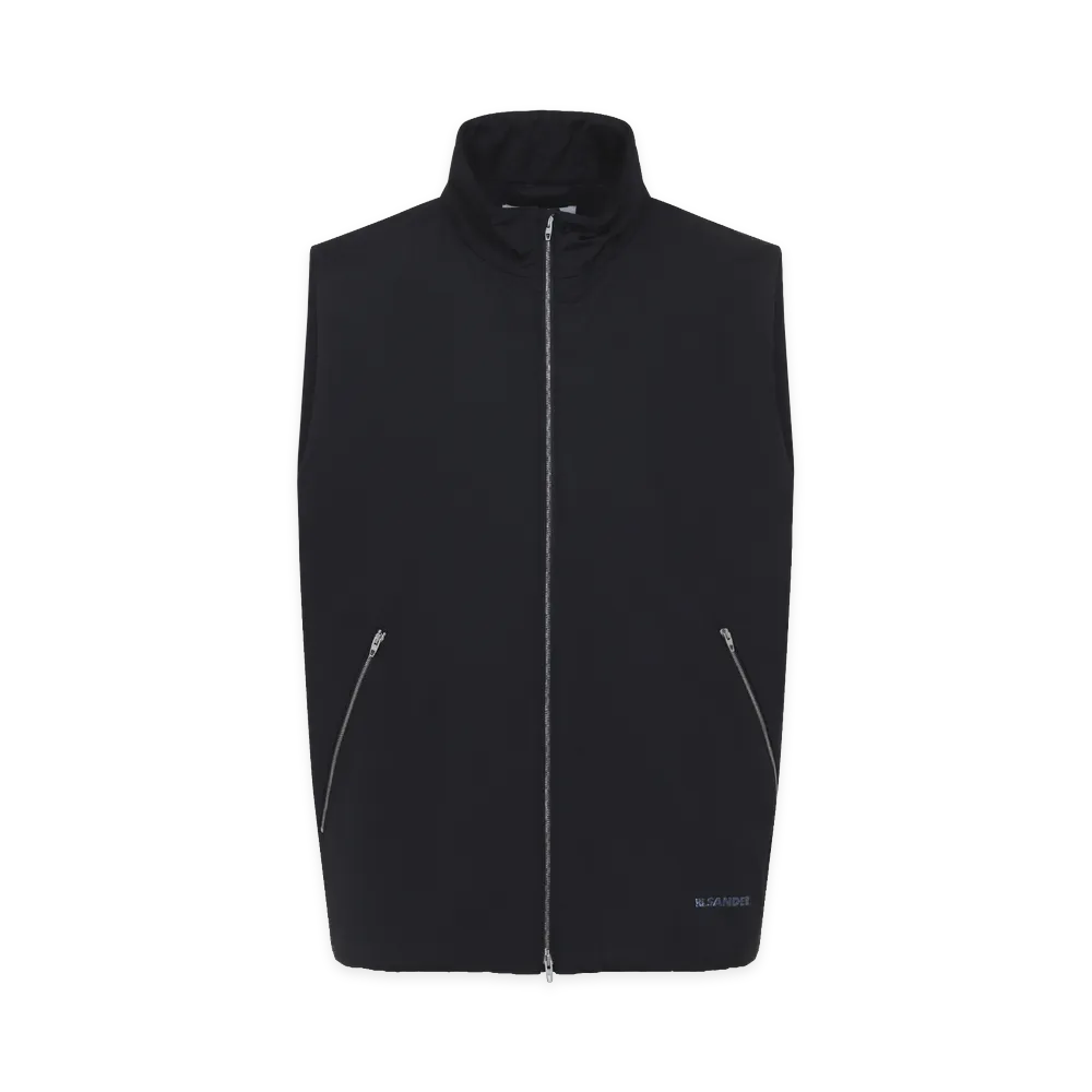 Jil Sander Midnight Sleeveless Sport Vest "Navy"