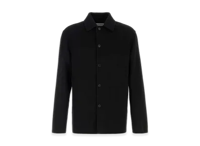 Jil Sander Wool Blend Shirt "Black"