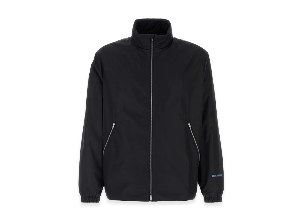 Jil Sander Polyester Jacket "Midnight Blue"
