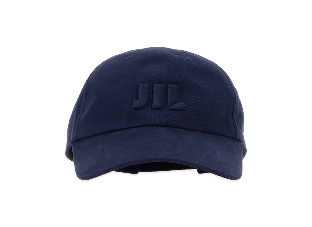 Jil Sander Twill Baseball Cap "Navy Blue"