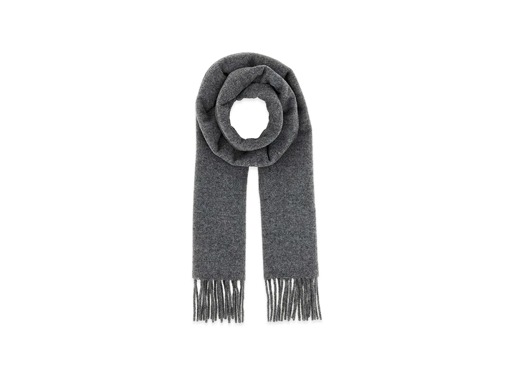 Jil Sander Wool Scarf "Gray/Dark Grey"