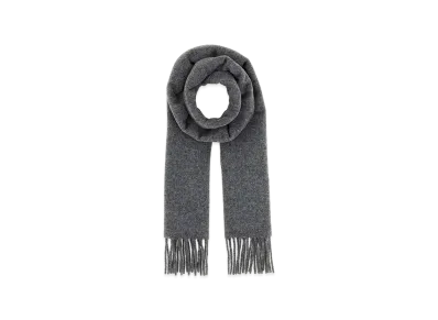 Jil Sander Wool Scarf "Gray/Dark Grey"