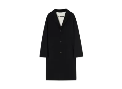 Jil Sander Men's Wool Coat "Black"