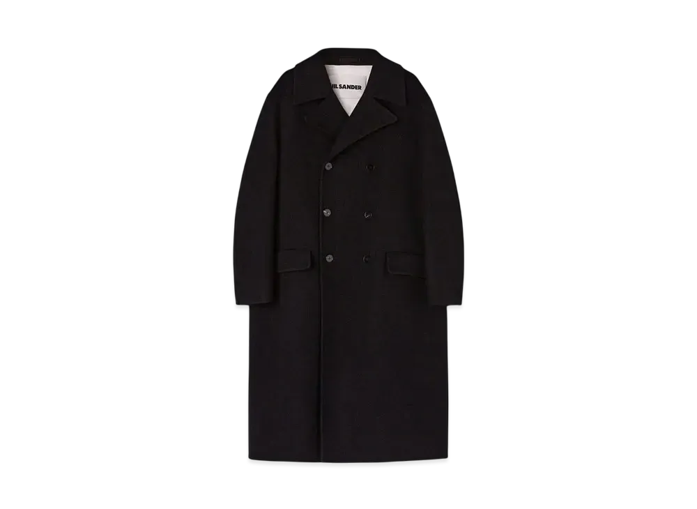 Jil Sander Men's Wool Coat "Black"