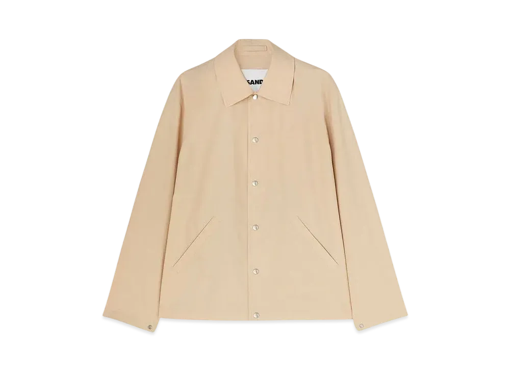 Jil Sander Men's Logo Jacket "Dark Sand"
