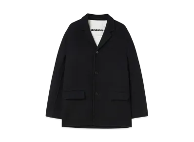 Jil Sander Men's Wool Deconstructed Jacket "Black"