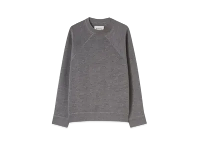 Jil Sander Men's Cashmere Blend Crew-Neck Sweatshirt "Pebble"