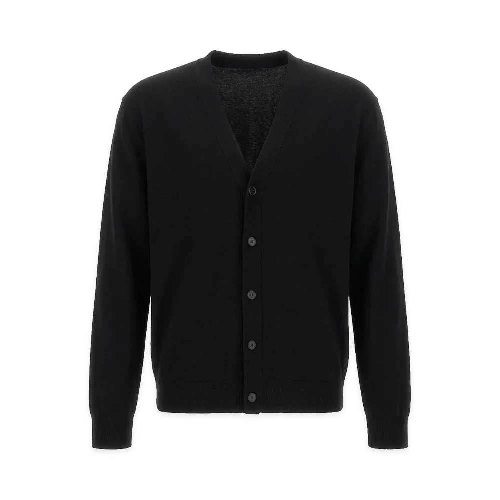Jil Sander Merino Wool Cardigan "Black"
