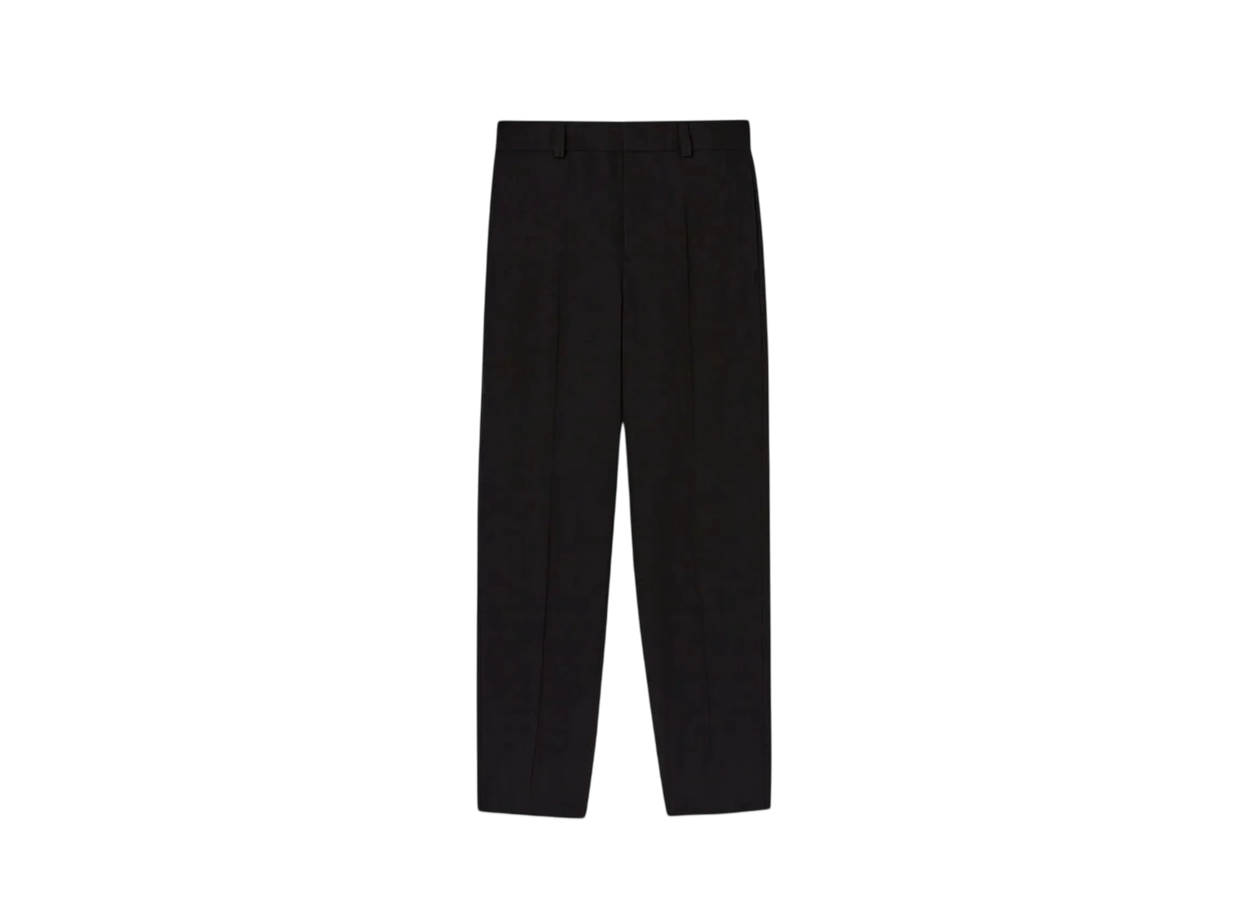 Jil Sander Men's Wool Gabardine Trousers "Black"