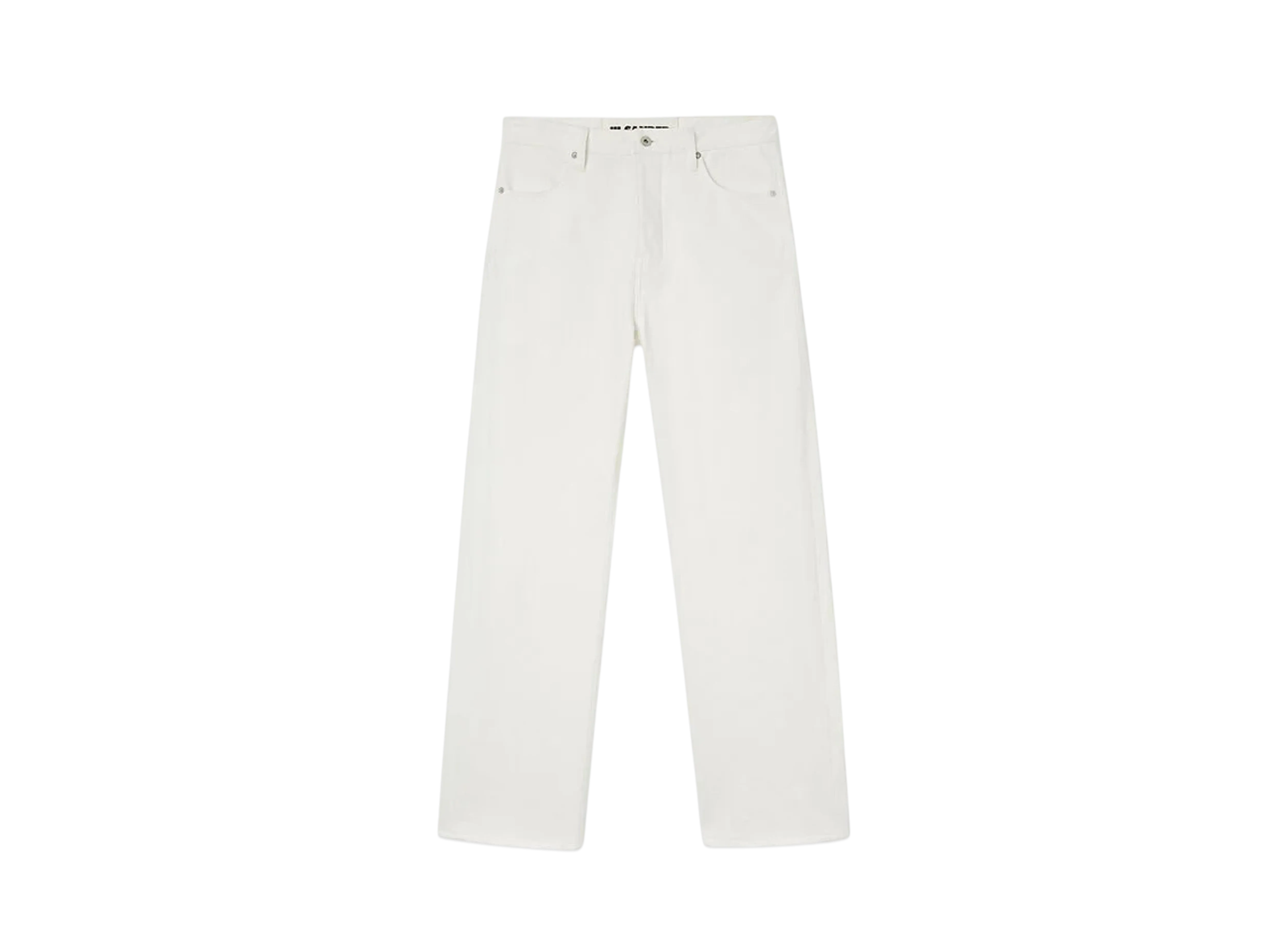Jil Sander Men's Loose Denim Trousers "Porcelain"