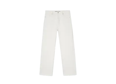 Jil Sander Men's Loose Denim Trousers "Porcelain"