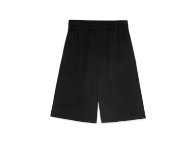 Jil Sander Fluid Viscose Shorts "Black"