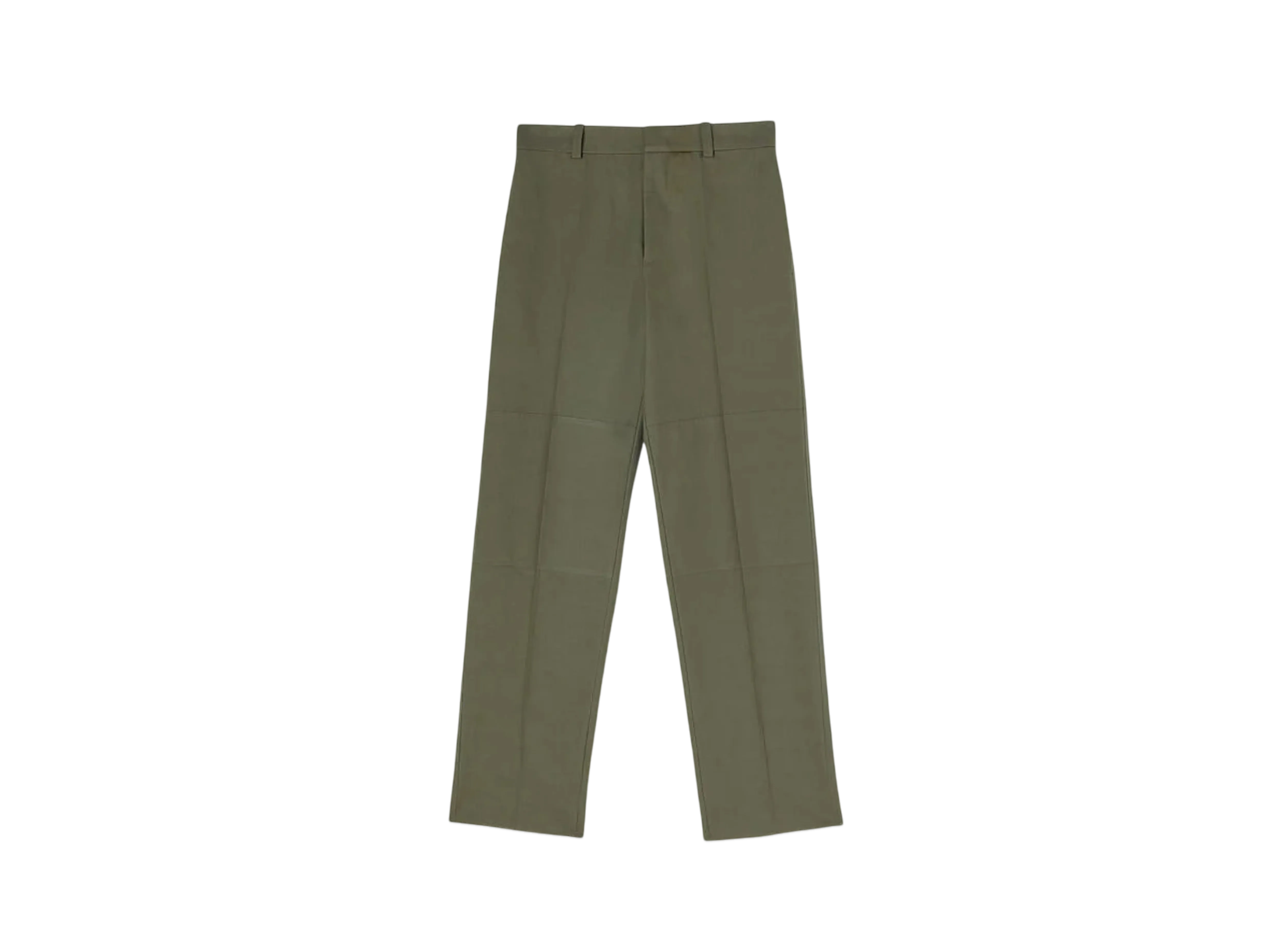 Jil Sander Men's Lightweight Cotton Trousers "Thyme Green"