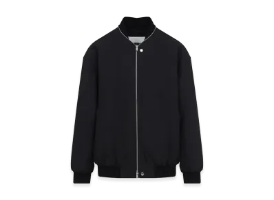 Jil Sander Bomber Jacket With Zip "Black"