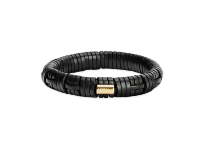 LOEWE Woven Bangle "Black"