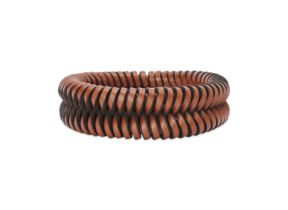 LOEWE Interlock Bangle "Tan"