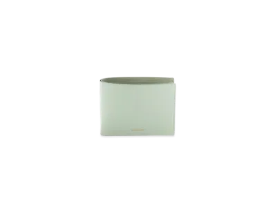 Jil Sander Wallet Leather Pocket With Embossed Logo "Grayish Green"