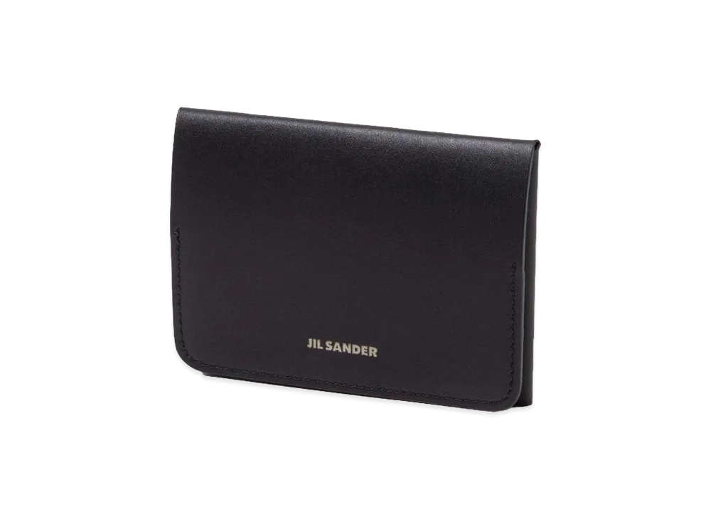 Jil Sander Folded Card Holder "Black"
