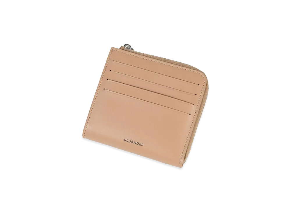 Jil Sander Coin & Card Case "Clay"