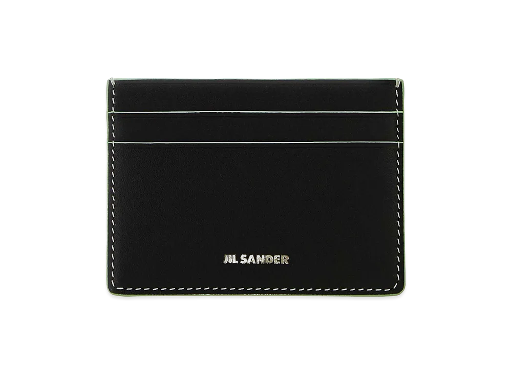 Jil Sander Leather Card Holder "Black"