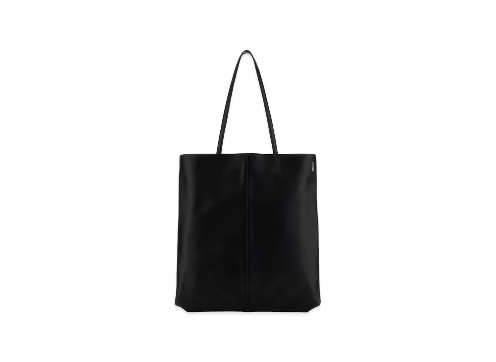 Jil Sander Leather Linea Shopping Bag "Black"