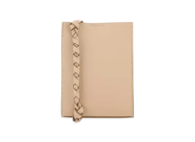 Jil Sander Skin Pink Leather Small Tangle Shoulder Bag "Pink"