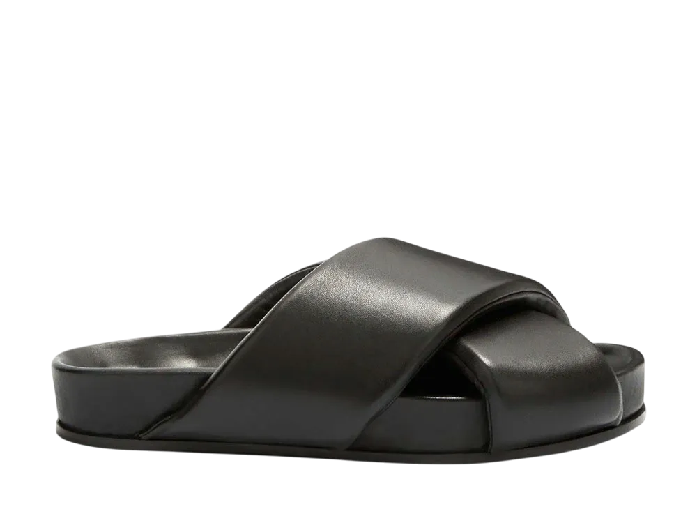 Jil Sander Padded Slides "Black"