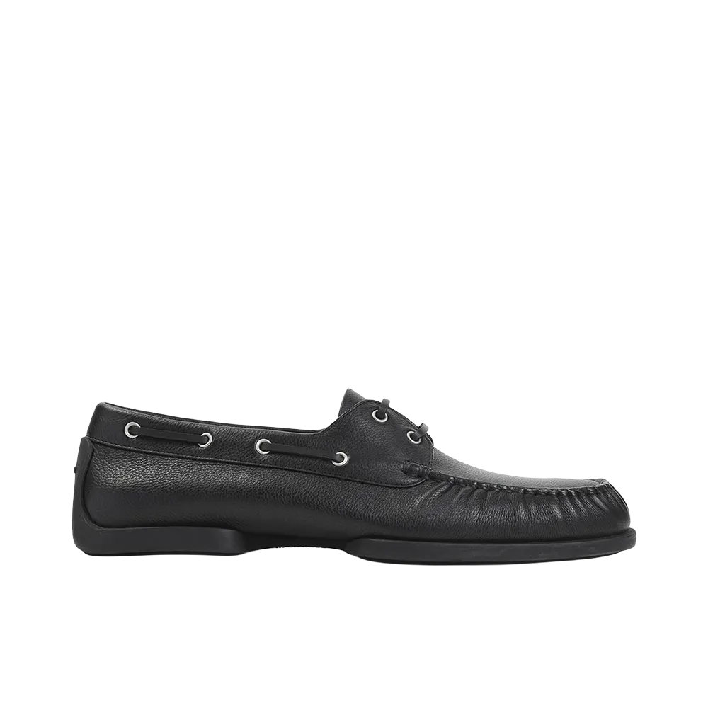 Jil Sander Calf Leather Loafers "Black"