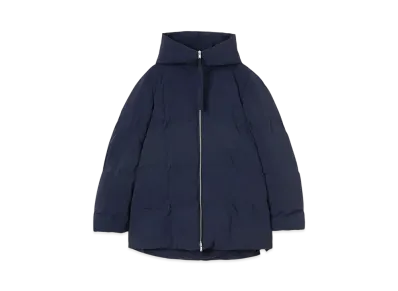 Jil Sander Women's Quilted Down Jacket "Midnight"