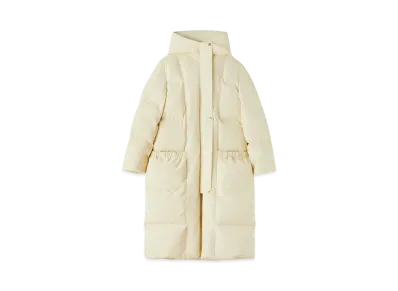 Jil Sander Women's Quilted Down Coat "Dune"