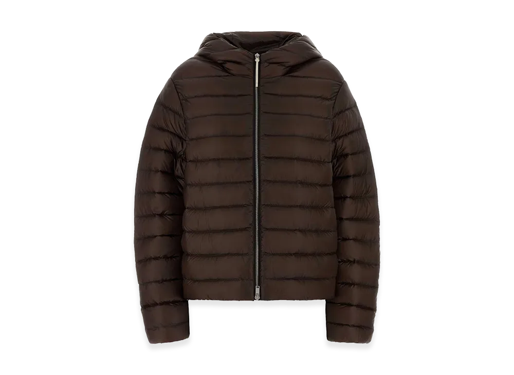 Jil Sander Women's Nylon Down Jacket "Brown"