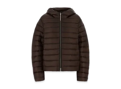 Jil Sander Women's Nylon Down Jacket "Brown"