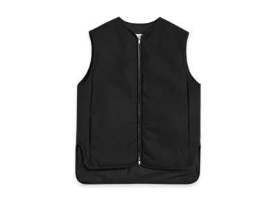 Jil Sander Cotton Padded Vest "Black"