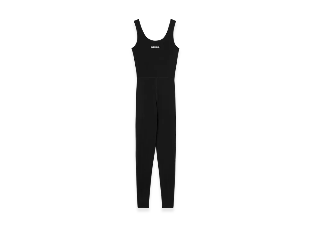 Jil Sander Stretch Jersey Jumpsuit "Black"