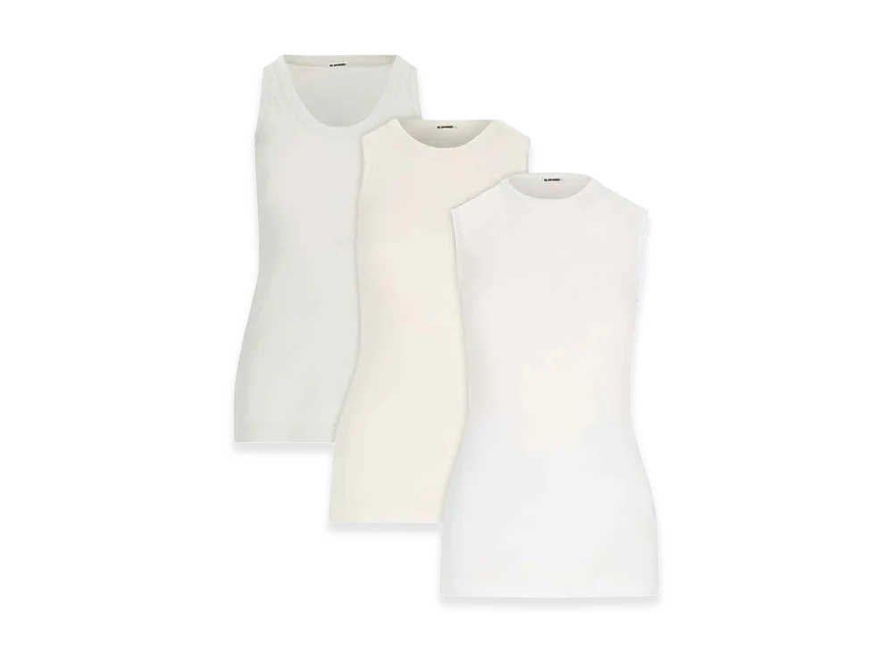 Jil Sander Women's Top "Multicolor/White"