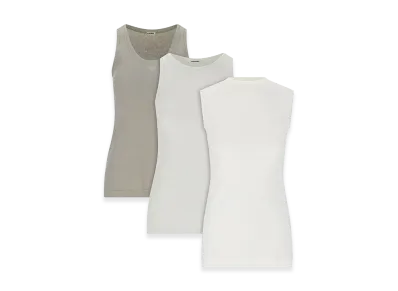 Jil Sander Women's Kit Tank Top Set "Multicolor"