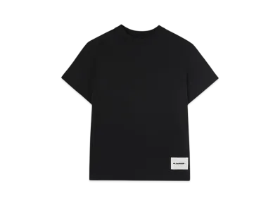 Jil Sander Women's 3-Pack Short-Sleeved T-Shirt Set "Black"