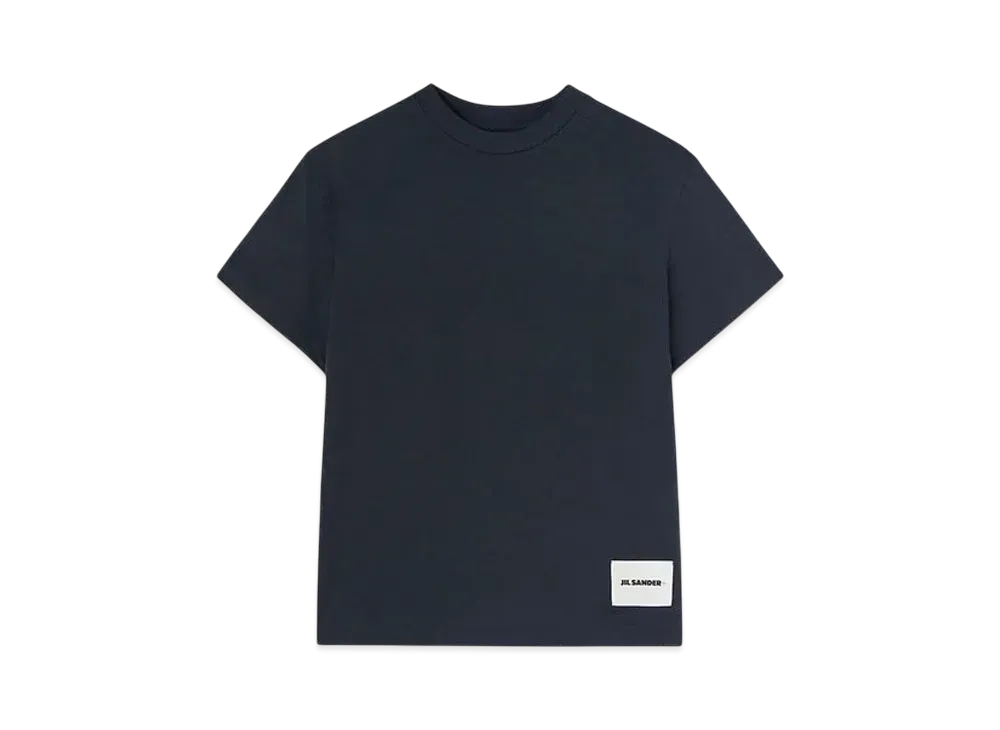 Jil Sander Women's 3-Pack Short-Sleeved T-Shirt Set "Midnight"