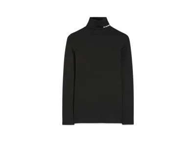 Jil Sander Women's High-Neck T-Shirt "Black"