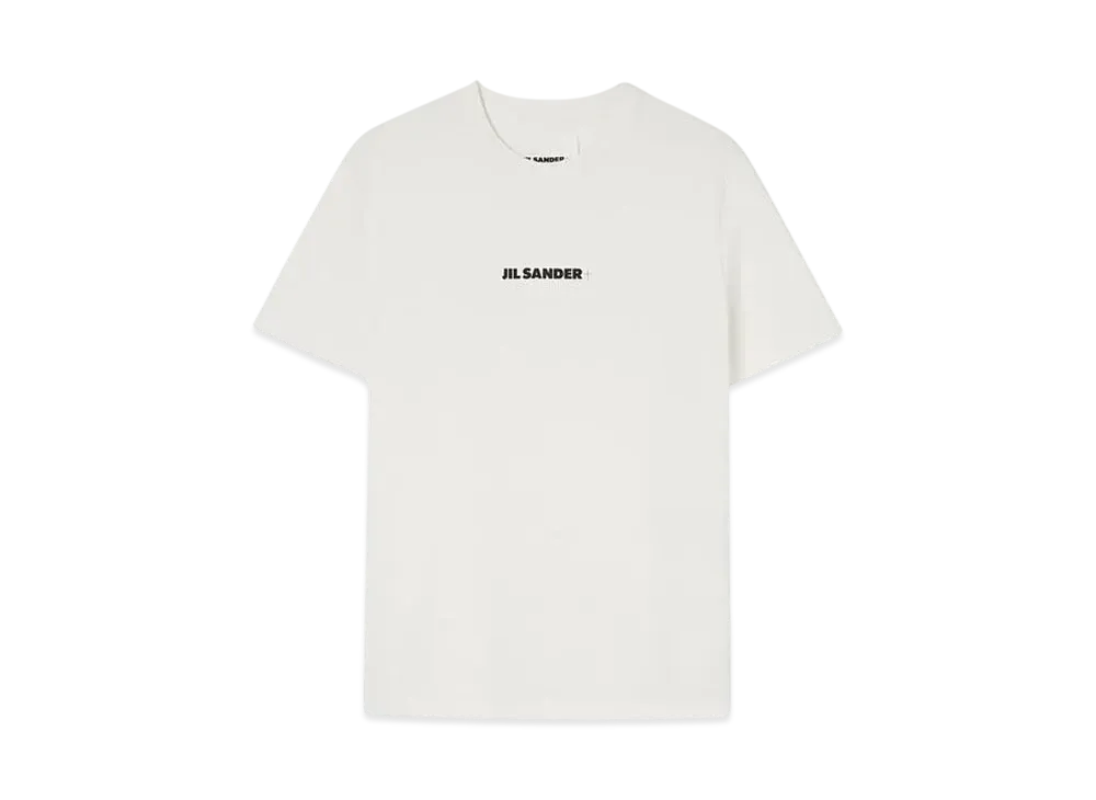 Jil Sander Women's Logo T-Shirt "Porcelain"