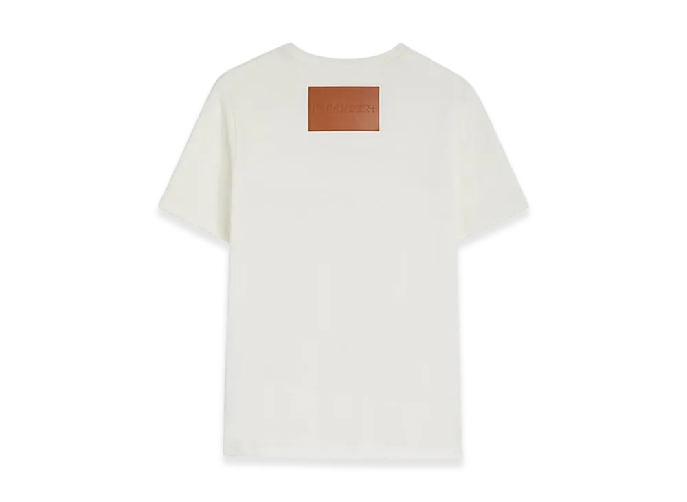 Jil Sander Cotton Crew-Neck T-Shirt "Porcelain"