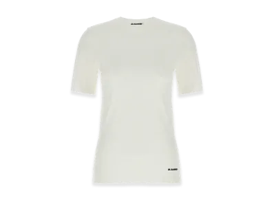 Jil Sander Women's Logo Tee "White"