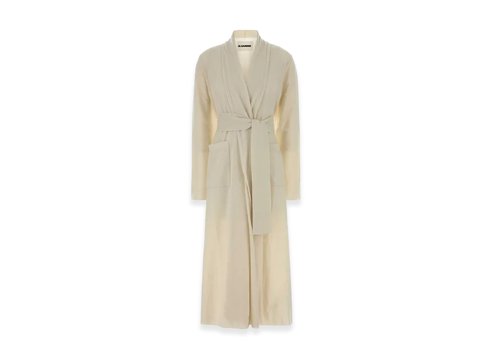 Jil Sander Women's Cashmere Cardigan "Ivory"