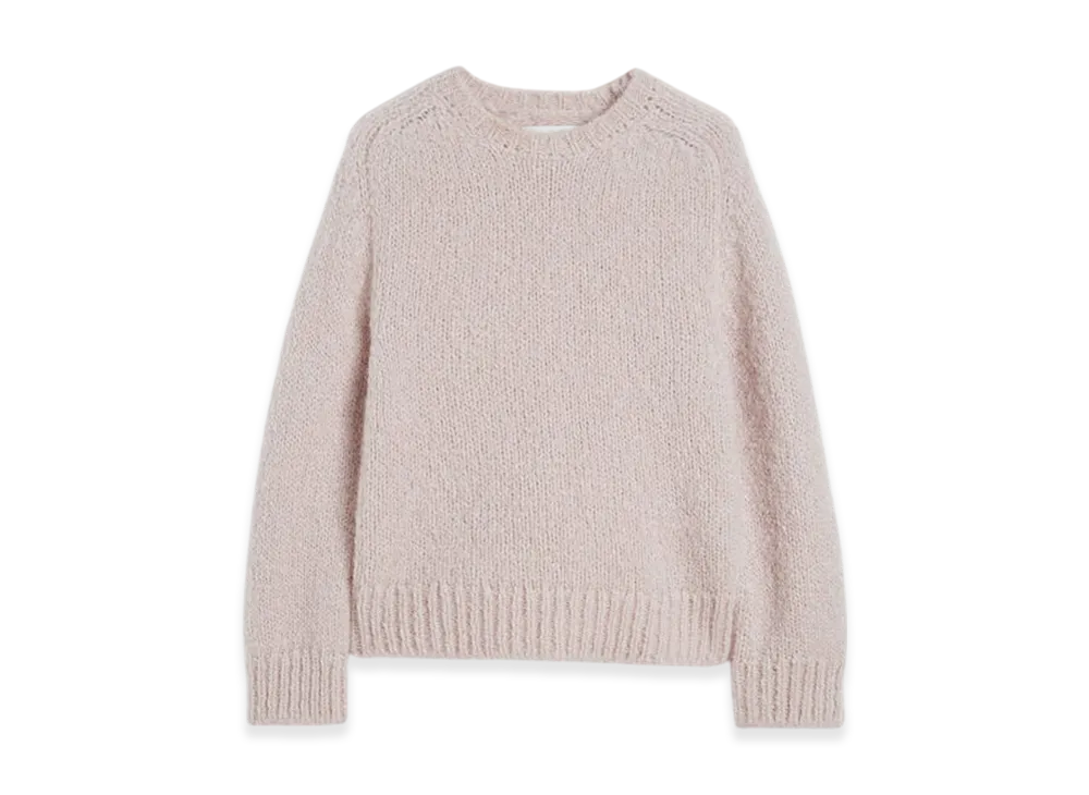 Jil Sander Wool Blend Crew-Neck Sweater "Twilight"