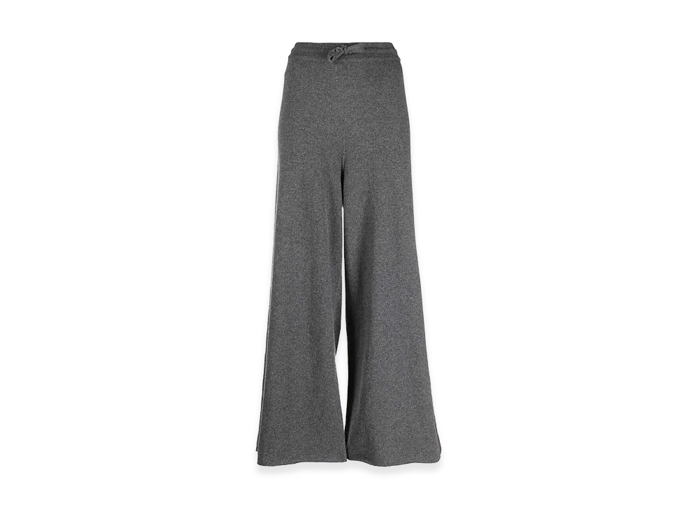 Jil Sander Women's Wide Leg Pants With Drawstring Waistband "Gray"
